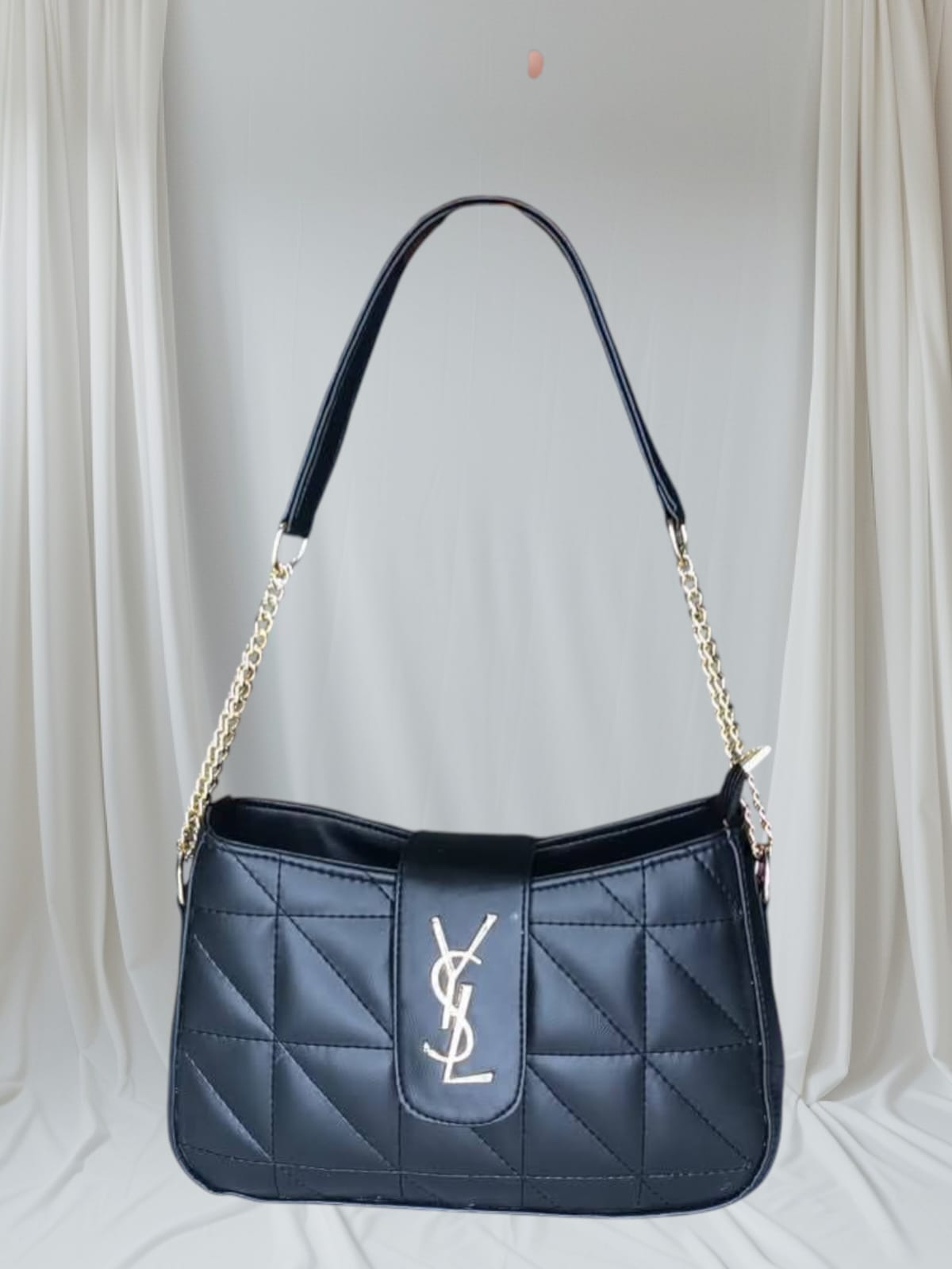 YSL Small boat design, white, black, olive, misty, cream color bag